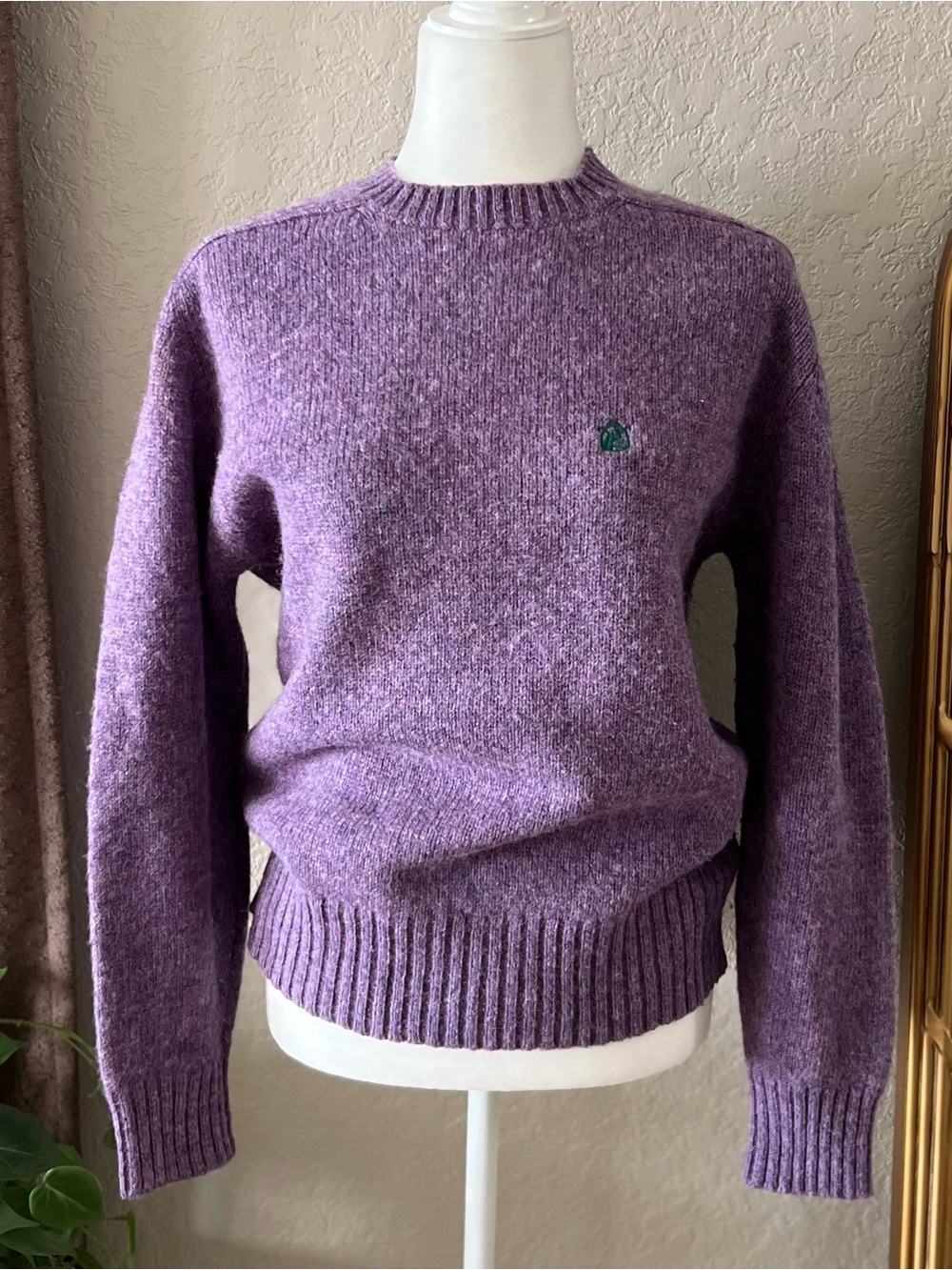 Chaps Ralph Lauren Women’s Shetland Wool Sweater Size Large